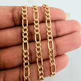 Figaro Chain 8g / 23 3/4 in / 4.3mm Yellow Gold +1 18K $