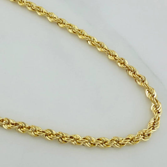 Rope Chain 6.2 g / 23 1/2 in / 3.14 mm 18K Yellow Gold