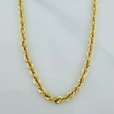 Rope Chain 6.2 g / 23 1/2 in / 3.14 mm 18K Yellow Gold
