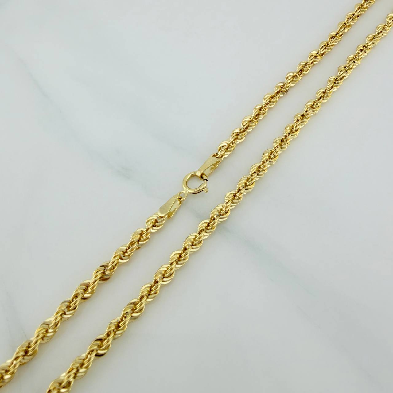 Rope Chain 6.25g / 23 1/2 in / 3.2mm Yellow Gold +3 18K $