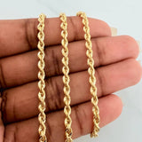 Rope Chain 6.2 g / 23 1/2 in / 3.14 mm 18K Yellow Gold