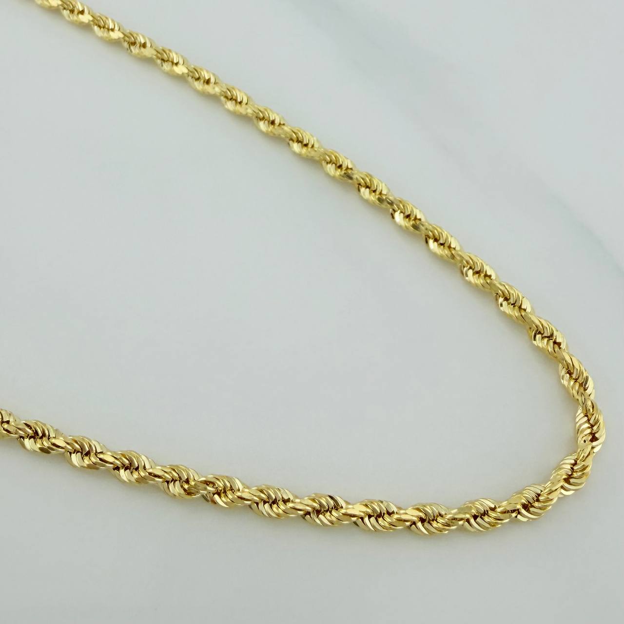 Rope Chain 6.45 g / 23 1/2 in / 2.3 mm 18K Yellow Gold