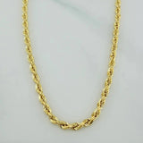 Rope Chain 6.7 g / 23 1/2 in / 2.5 mm 18K Yellow Gold