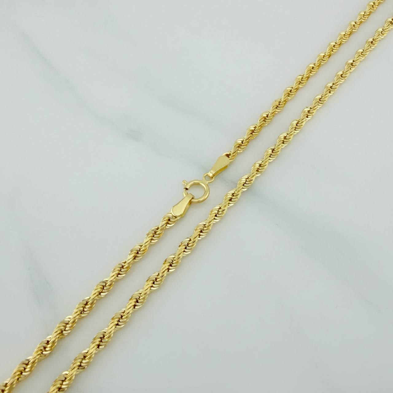 Rope Chain 6.6 g / 23 1/2 in / 2.5 mm 18K Yellow Gold