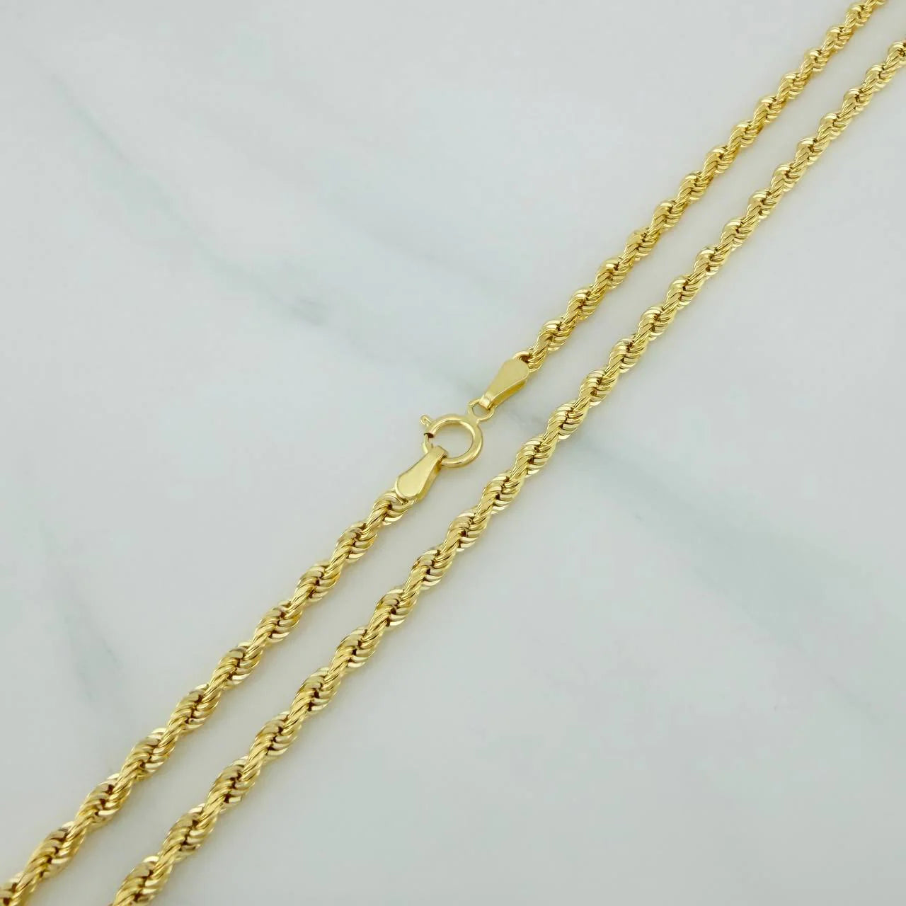 Cadena Lazo 6.9 g / 23 1/2 in / 3 mm Oro Amarillo 18K