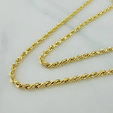 Rope Chain 6.7 g / 23 1/2 in / 2.5 mm 18K Yellow Gold