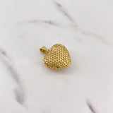 Pendant Filigree Heart 1.8gr / 2.3cm / 18K Yellow Gold #