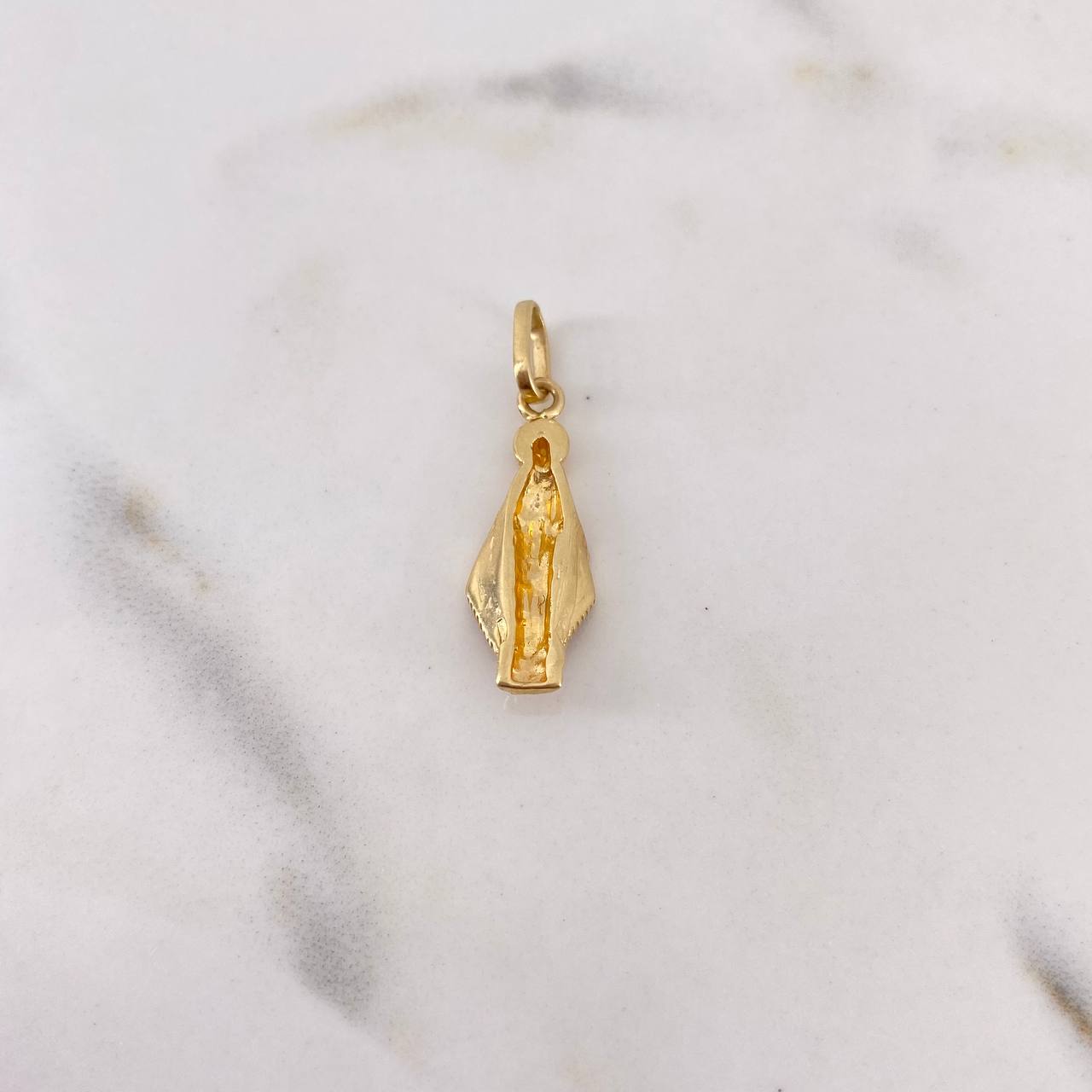 Dije Virgen Milagrosa 2.15gr / 2.8cm / Oro Amarillo 18K #