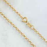 Rolo Chain 2.3gr / 19.7in / +3 18K Gold ©