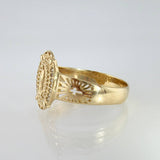 Anillo Virgen Guadalupe Marco Filigrana 5.25gr / T13 1/2 / Oro Amarillo 18K ©