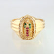 Anillo Virgen Guadalupe 4.35gr / T10 / Oro Amarillo 18K ©