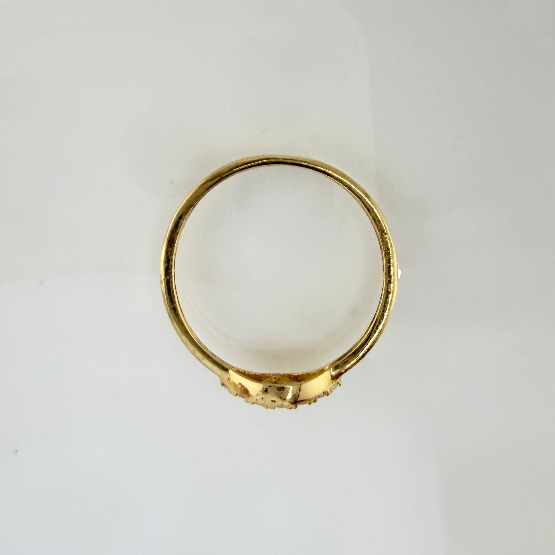 Anillo Ojo Tupido 1.4gr / T7 3/4 / Oro Amarillo 18K ©