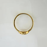 Anillo Ojo Tupido 1.4gr / T7 3/4 / Oro Amarillo 18K ©
