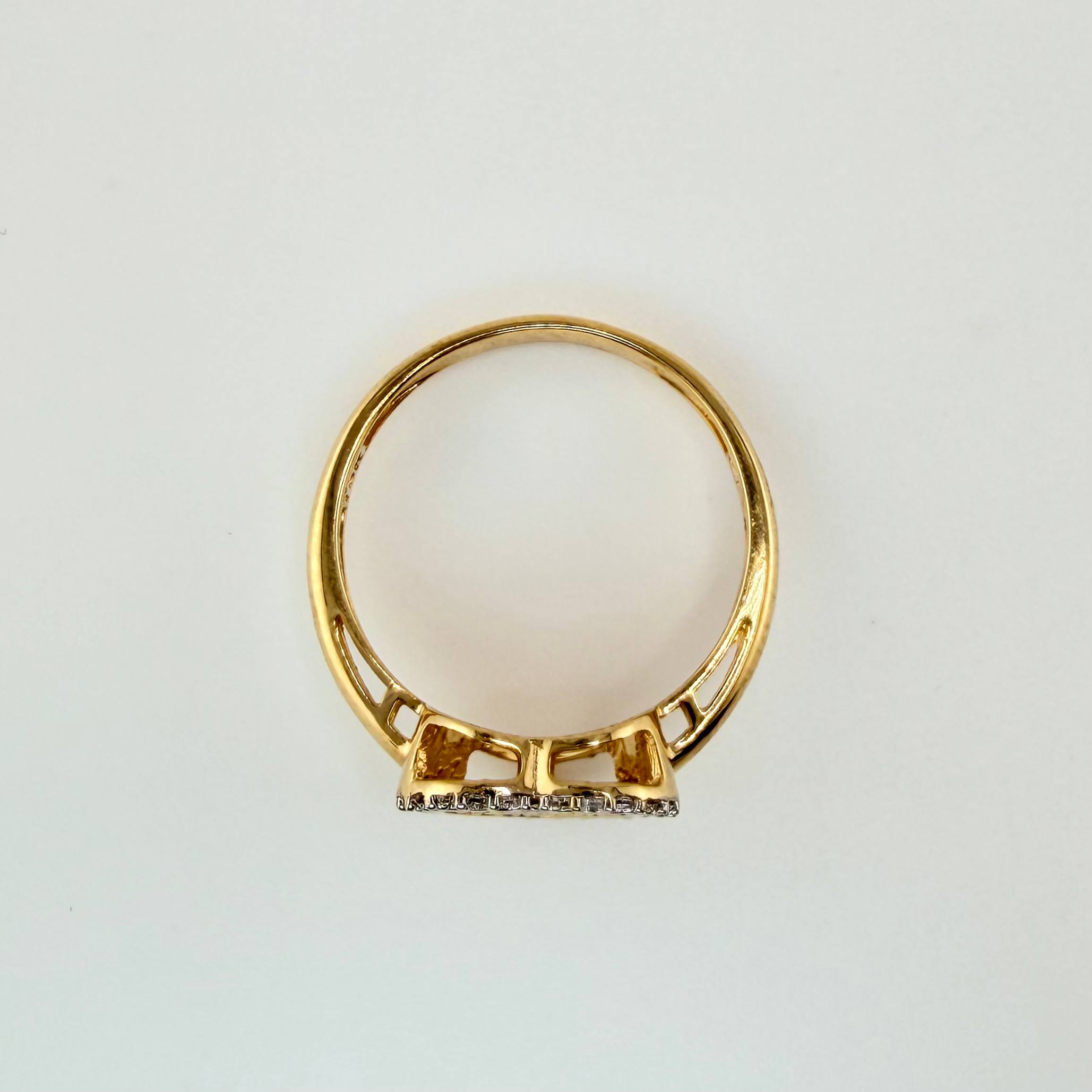 Anillo Corazón Tupido 2.6gr / T6 1/2 / Oro Amarillo 18K ©