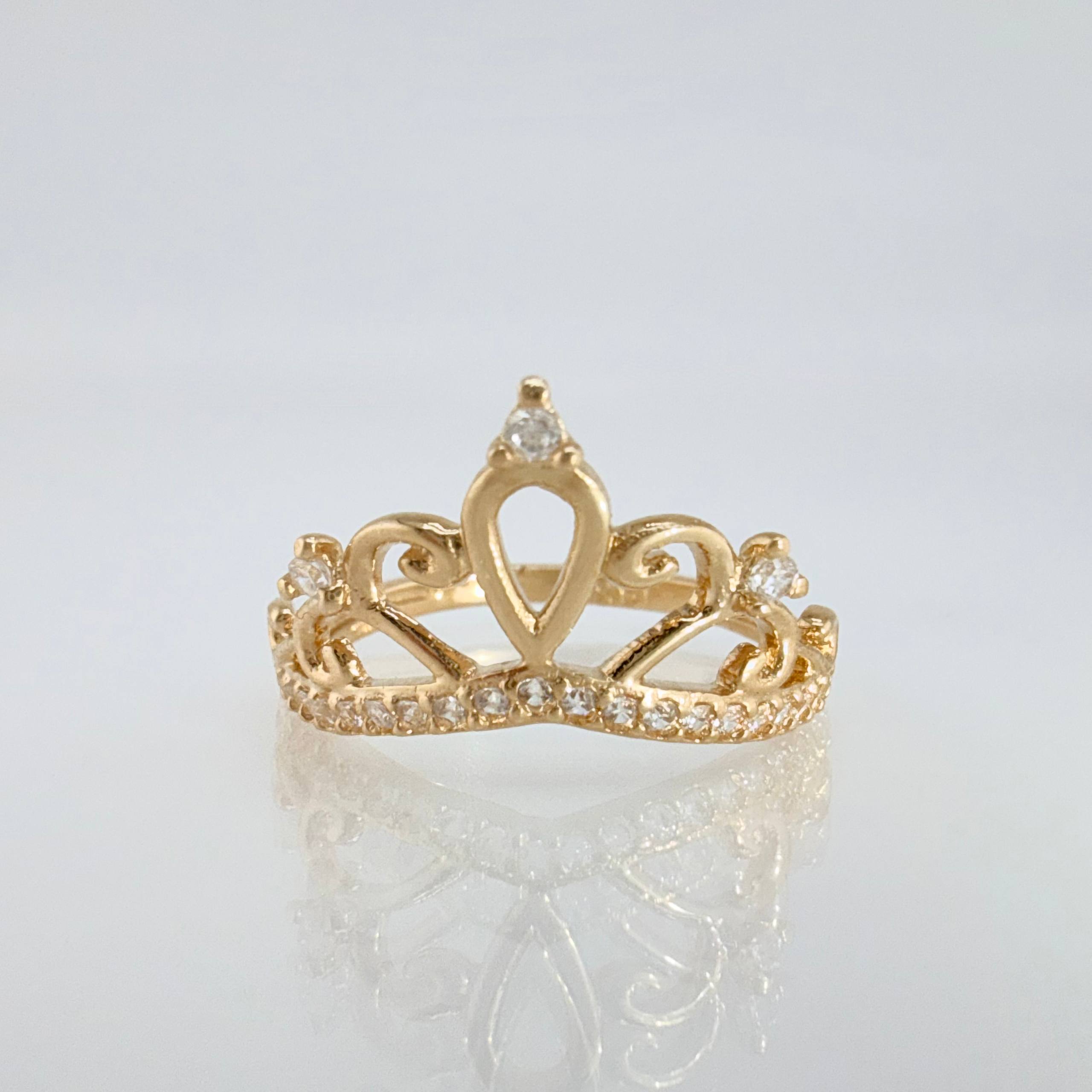 Anillo Tiara 1.85gr / T5 1/4 / Oro Amarillo 18K ©