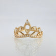 Anillo Tiara 1.85gr / T5 1/4 / Oro Amarillo 18K ©