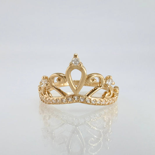 Anillo Tiara 1.85gr / T5 1/4 / Oro Amarillo 18K ©