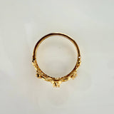 Anillo Tiara 1.85gr / T5 1/4 / Oro Amarillo 18K ©