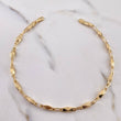 Rustic Anklet Diamonds 4.75gr / 25.1cm / 4.5mm Dotted 18K Yellow Gold $