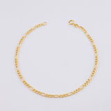 Pulso Figaro 0.95g / 7 1/2 in / 2.6mm Oro Amarillo 18K