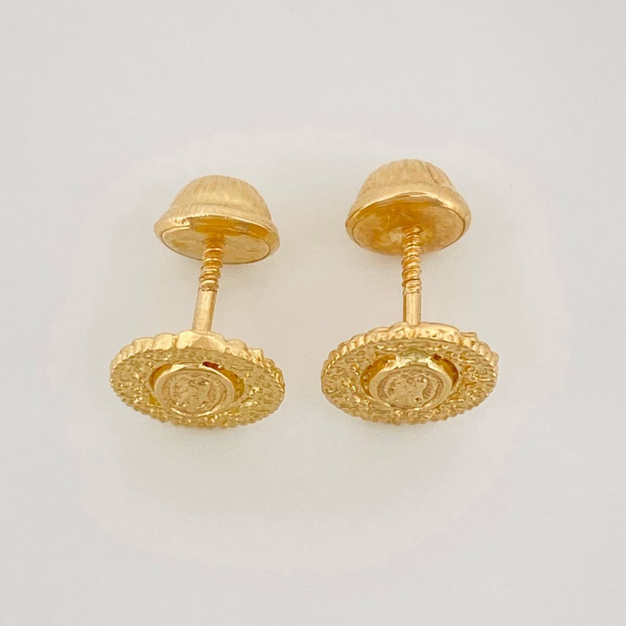 Topos Virgen Guadalupe 1.25 g / in / 7.4 mm Oro Amarillo 18K
