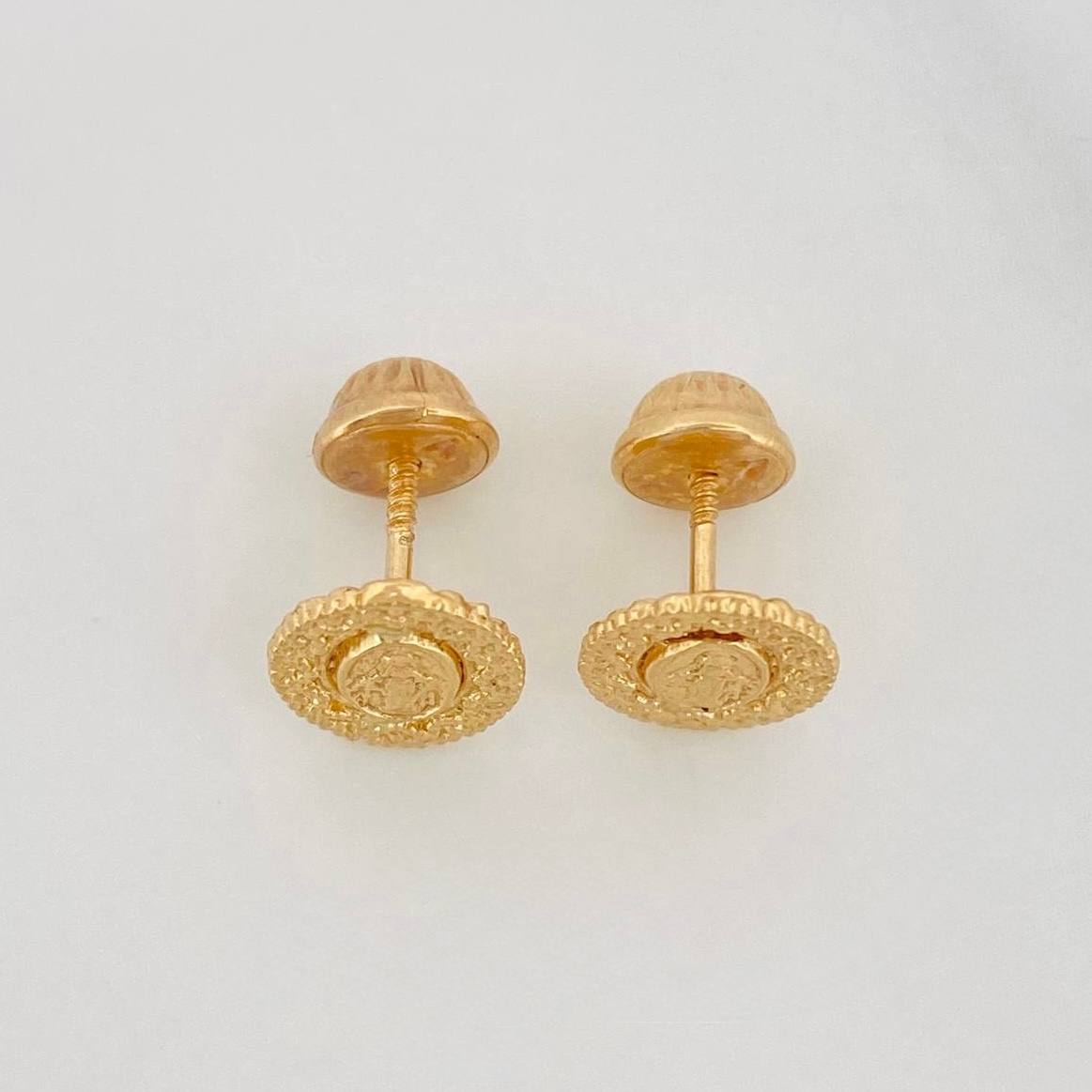 Topos Virgen Milagrosa 1.2 g / in / 7.3 mm Oro Amarillo 18K