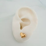 Topos Corazón 0.8 g / in / 9.6 mm Oro Amarillo 18K