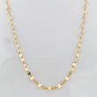 Mirror Flower Chain 1.5 g / 18 in / 2 mm Yellow Gold 18K