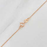 Cadena Aro Seguido 1.3 g / 19 3/4 in / 0.6 mm Oro Rosa 18K