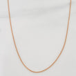Cadena Aro Seguido 1.3 g / 19 3/4 in / 0.6 mm Oro Rosa 18K