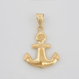 Dije Ancla 0.85 g / 1 in Oro Amarillo 18K