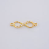 Herraje Infinito 0.45gr / 3/4 in / Oro Amarillo 18K *