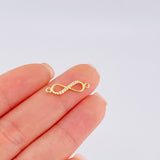 Herraje Infinito 0.45gr / 3/4 in / Oro Amarillo 18K *