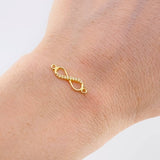 Herraje Infinito 0.45gr / 3/4 in / Oro Amarillo 18K *