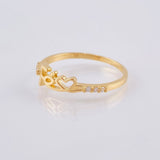 Anillo Fé 1.7gr / T7 1/2 / Oro Amarillo 18K *