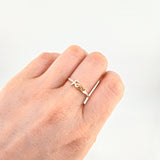 Anillo Fé 1.7gr / T7 1/2 / Oro Amarillo 18K *