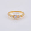 Anillo Solitario Chispa Escalada 3.55gr / T9 3/4 / Oro Amarillo 18K *