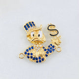 Charm Duck Inspired 4gr / 1in / 18K Gold
