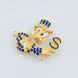 Charm Duck Inspired 4gr / 1in / 18K Gold