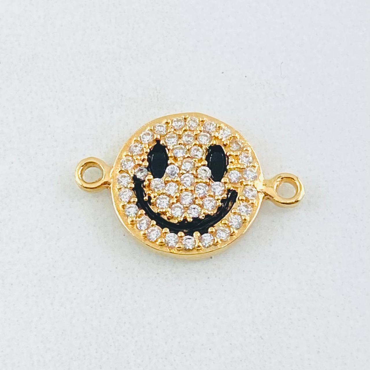 Herraje Cara Feliz 1.45gr / 3/4 in / Oro Amarillo 18K !