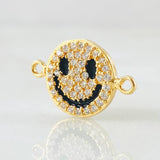 Charm Happy Face 1.55gr / 0.5in / 18K Gold