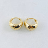 Candongas Dali 2.45gr / 1/2 in / Oro Amarillo 18K ©