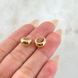 Candongas Dali 2.45gr / 1/2 in / Oro Amarillo 18K ©