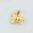 Pendant Horse 0.95gr / 3/4 in / 18K Gold ©