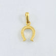 Horseshoe Pendant 0.95gr / 3/4 in / 18K Gold ©
