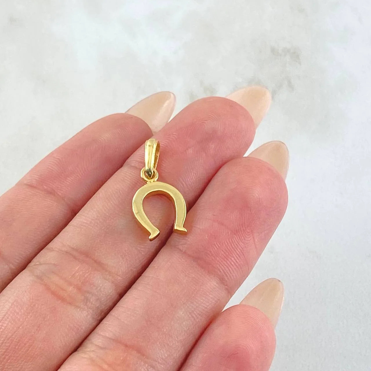 Dije Herradura 1.05 g / 3/4 in Oro Amarillo 18K