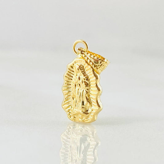 Pendant Virgin Guadalupe 0.5gr / 3/4 in / 18K Gold ©