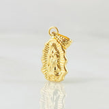 Pendant Virgin Guadalupe 0.45gr / 3/4 in / 18K Gold ©