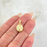 Dije Virgen Guadalupe 0.7gr / 3/4 in / Oro Amarillo 18K ©