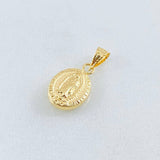 Dije Virgen Guadalupe 0.45gr / 3/4 in / Oro Amarillo 18K ©